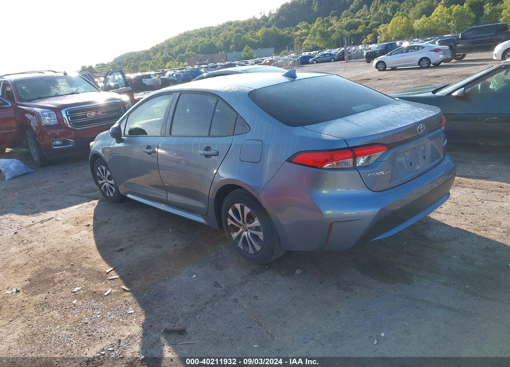 2021 TOYOTA COROLLA HYBRID LE VIN: JTDEAMDE9MJ006699