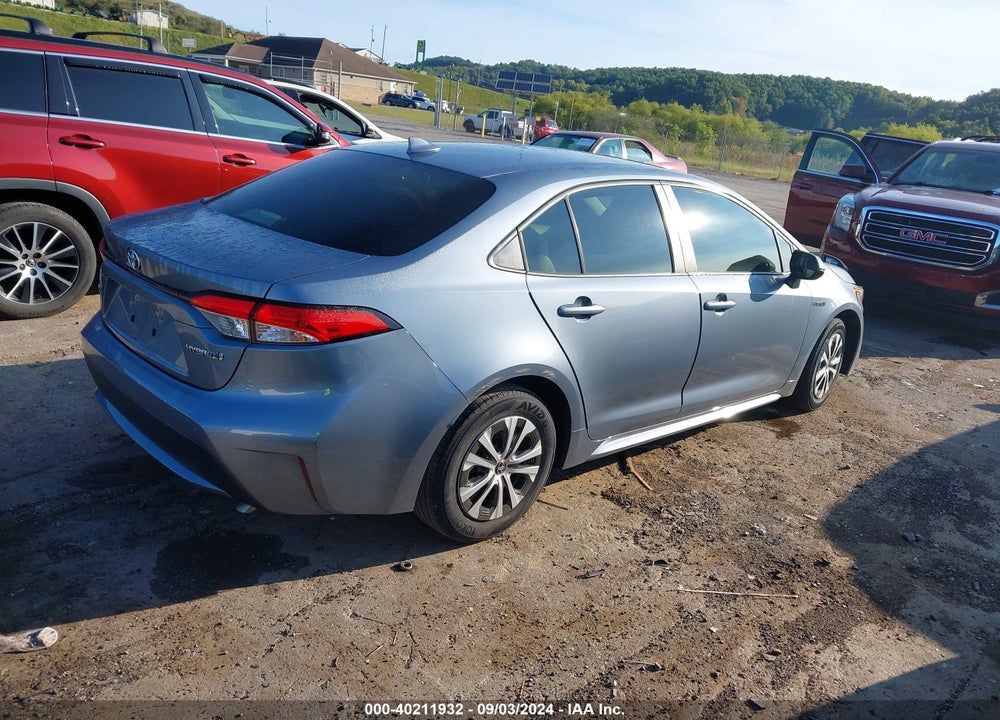 2021 TOYOTA COROLLA HYBRID LE VIN: JTDEAMDE9MJ006699