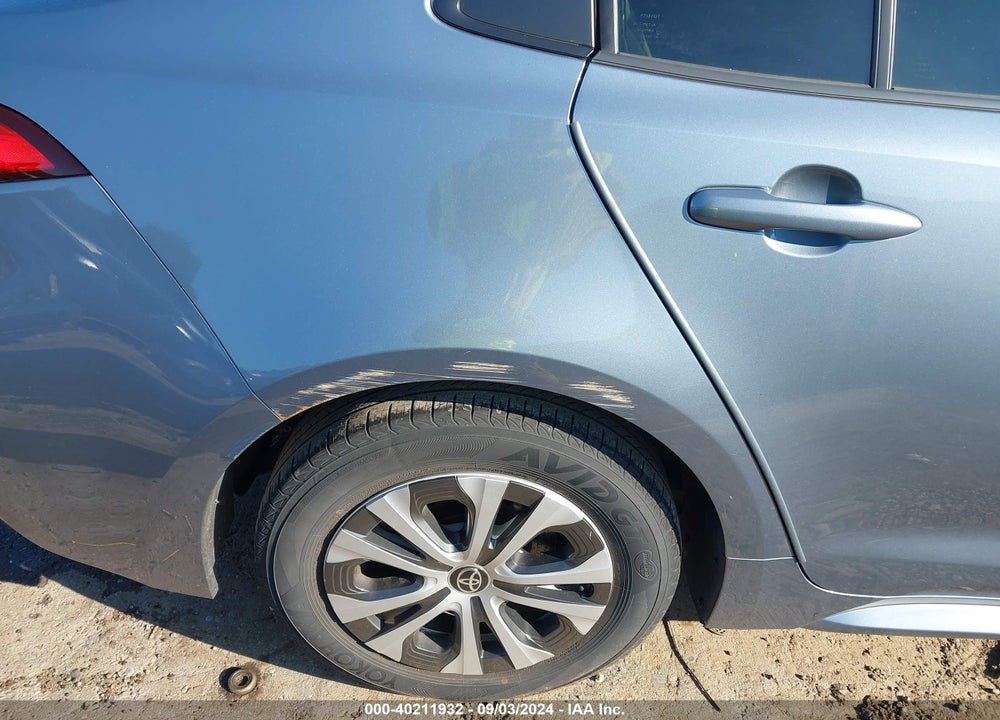 2021 TOYOTA COROLLA HYBRID LE VIN: JTDEAMDE9MJ006699