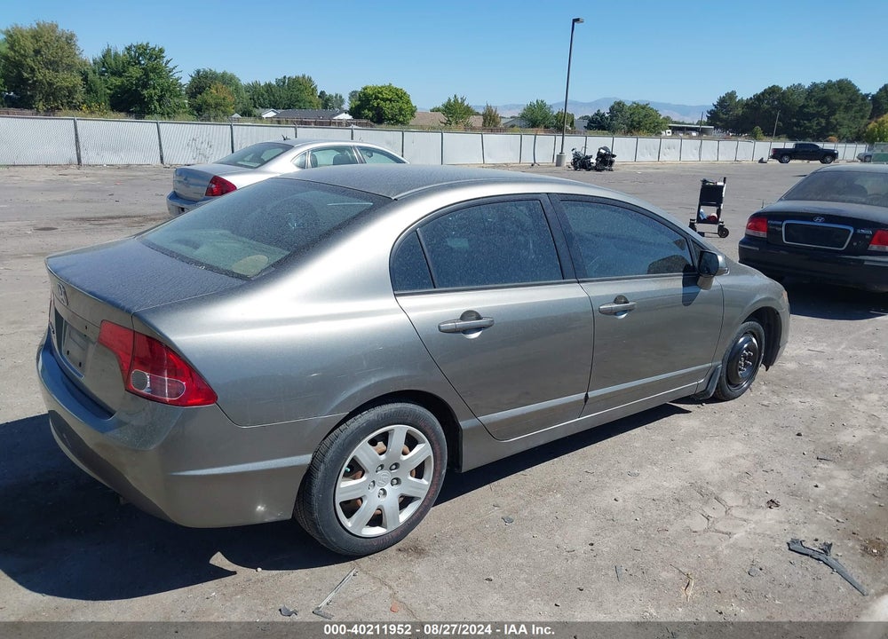 2006 HONDA CIVIC LX VIN: 1HGFA16586L136823
