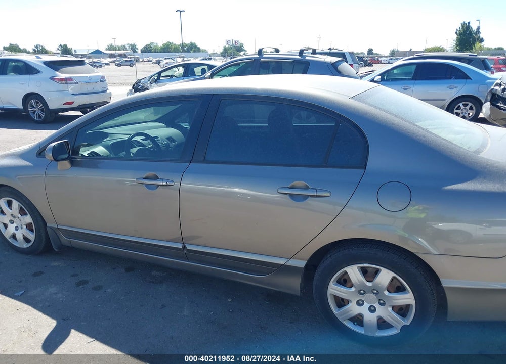 2006 HONDA CIVIC LX VIN: 1HGFA16586L136823