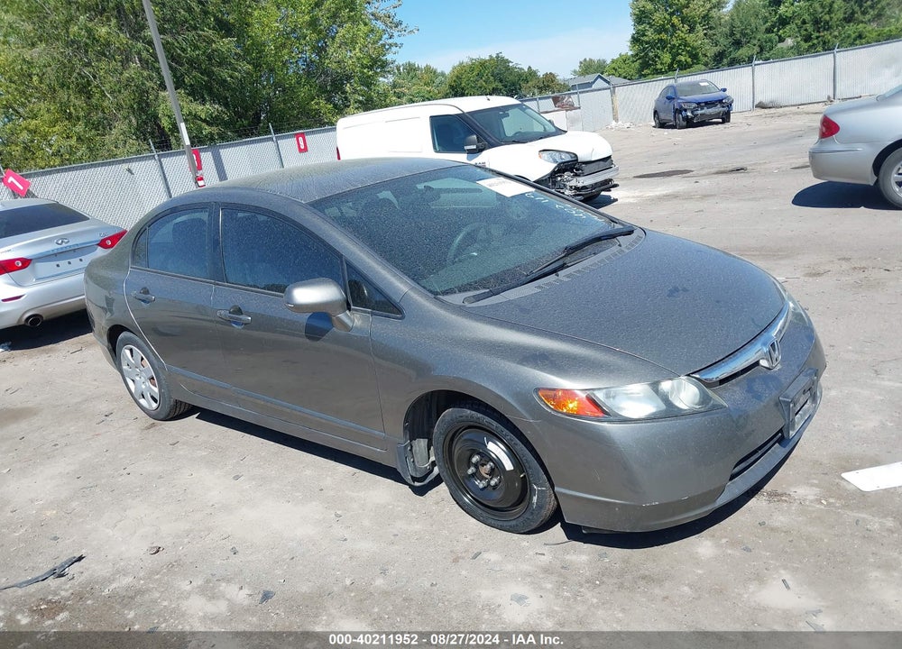 2006 HONDA CIVIC LX VIN: 1HGFA16586L136823