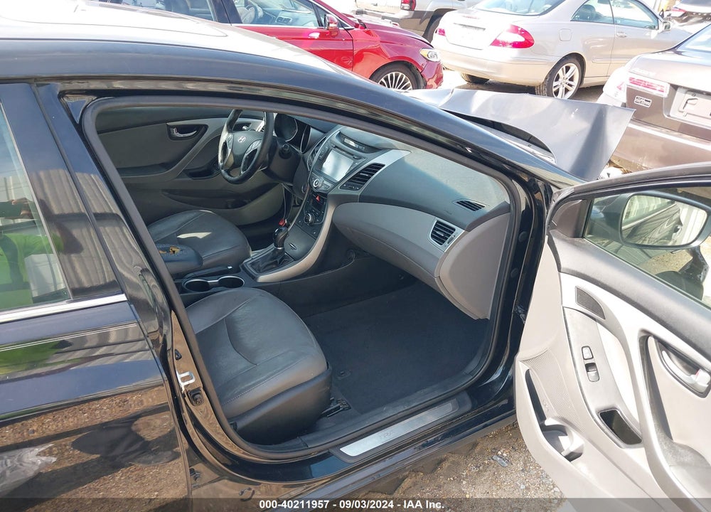 2014 HYUNDAI ELANTRA LIMITED VIN: 5NPDH4AE5EH488478