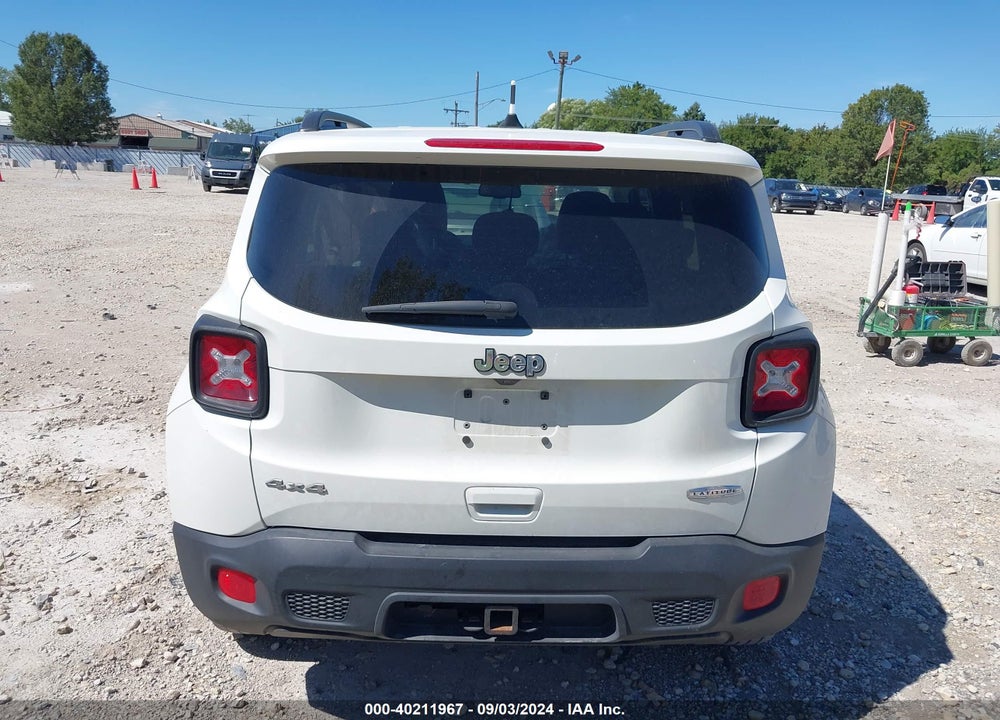 2018 JEEP RENEGADE LATITUDE 4X4 VIN: ZACCJBBB0JPH50059