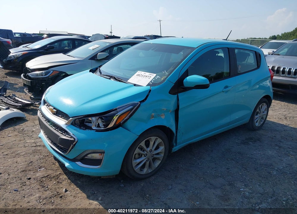2021 CHEVROLET SPARK FWD 1LT AUTOMATIC VIN: KL8CD6SA3MC743405