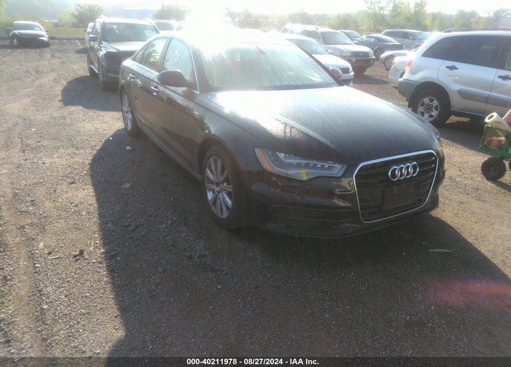2012 AUDI A6 3.0 PREMIUM VIN: WAUBGAFC4CN006352