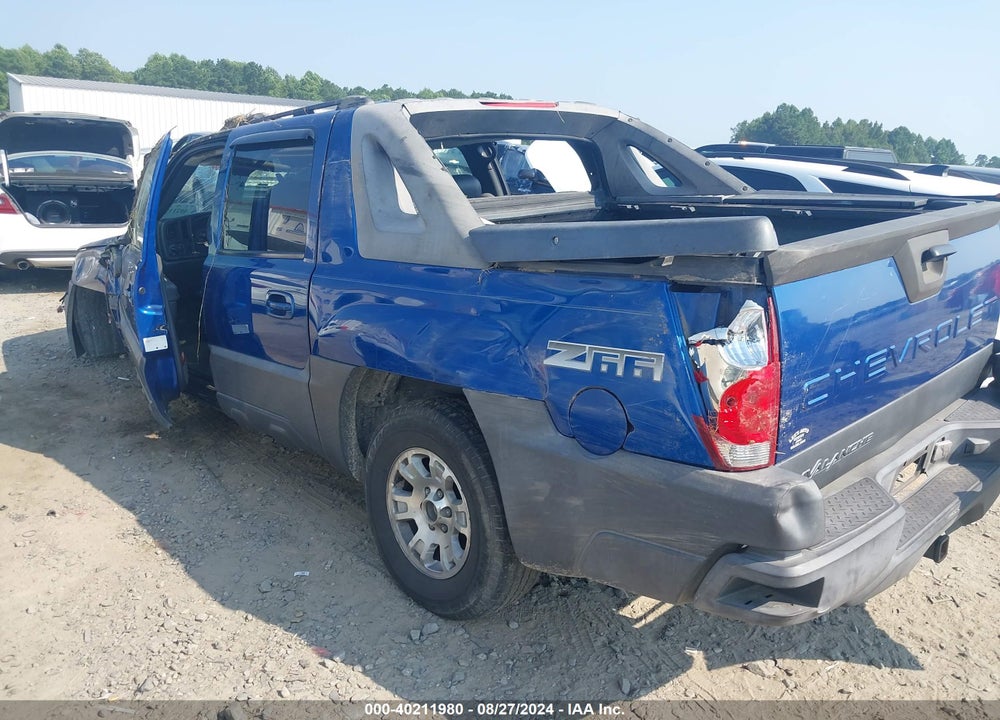 2003 CHEVROLET AVALANCHE 1500 VIN: 3GNEC13T63G196767