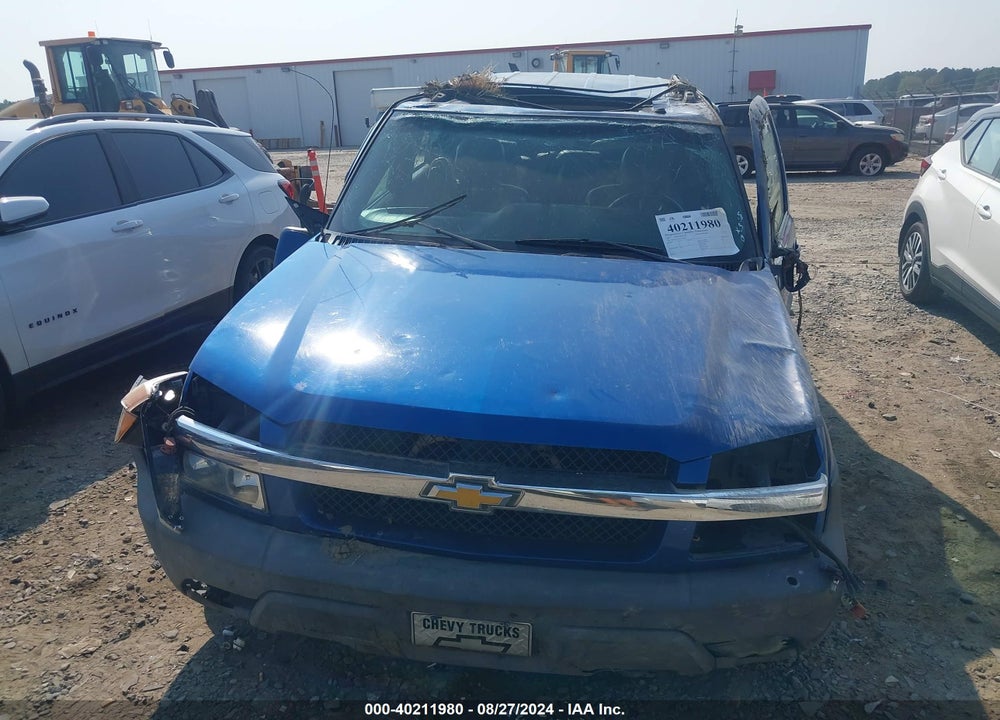 2003 CHEVROLET AVALANCHE 1500 VIN: 3GNEC13T63G196767