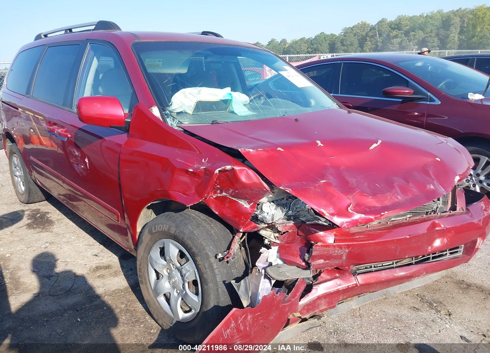 2008 KIA SEDONA VIN: KNDMB233586241493