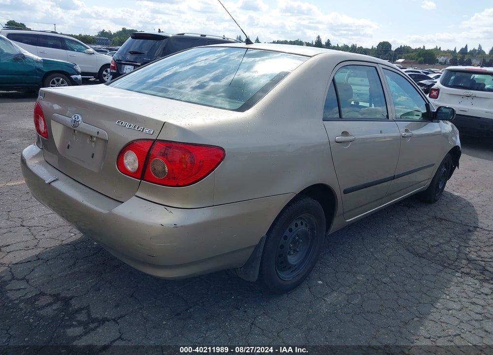 2006 TOYOTA COROLLA CE VIN: 1NXBR30E06Z741306