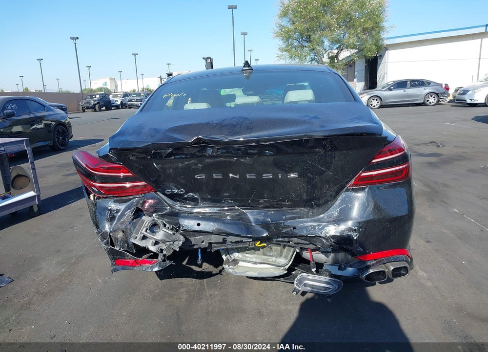 2023 GENESIS G70 2.0T RWD VIN: KMTG34TA3PU126679
