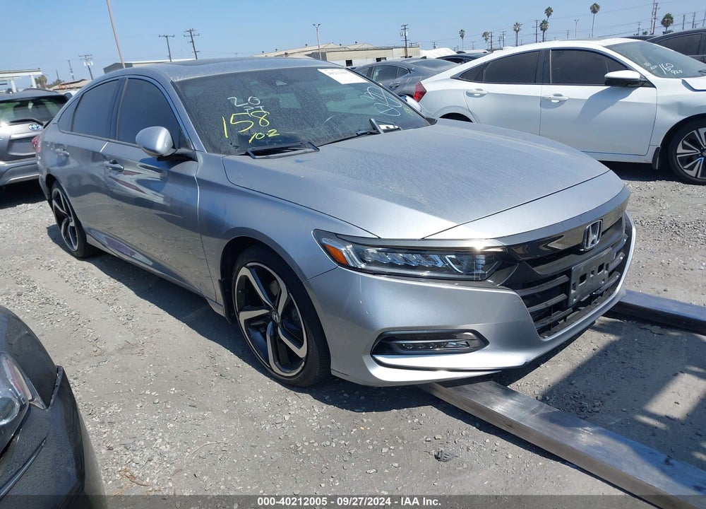 2019 HONDA ACCORD SPORT 2.0T VIN: 1HGCV2F34KA018348