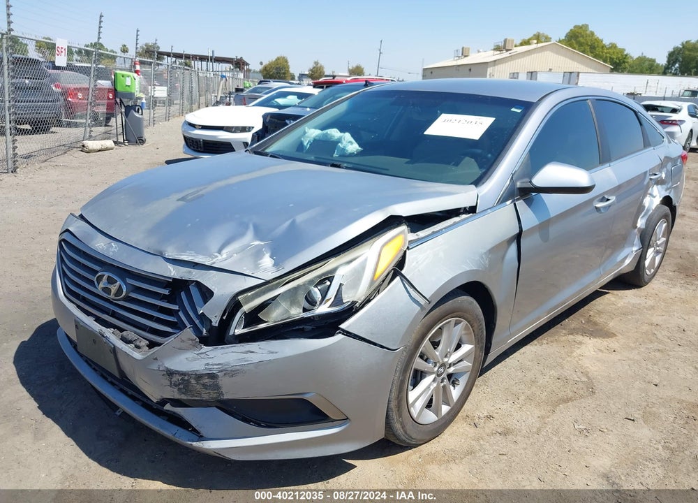 2016 HYUNDAI SONATA VIN: 5NPE24AF8GH344909