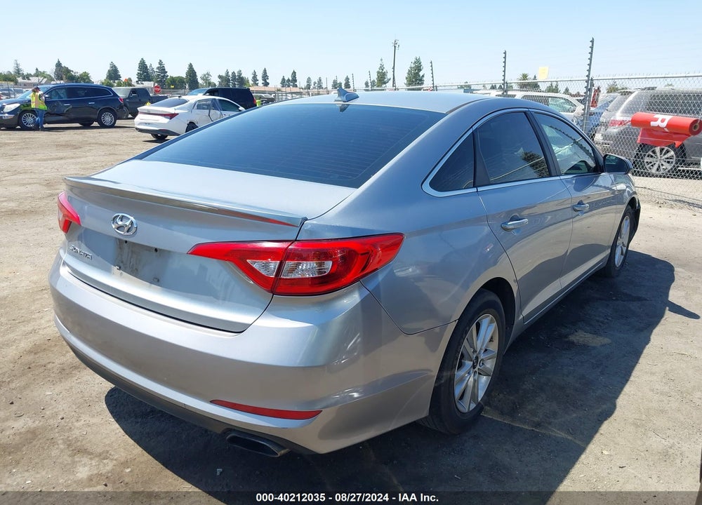 2016 HYUNDAI SONATA VIN: 5NPE24AF8GH344909