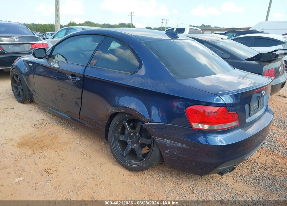 2011 BMW 135I VIN: WBAUC9C54BVM10811