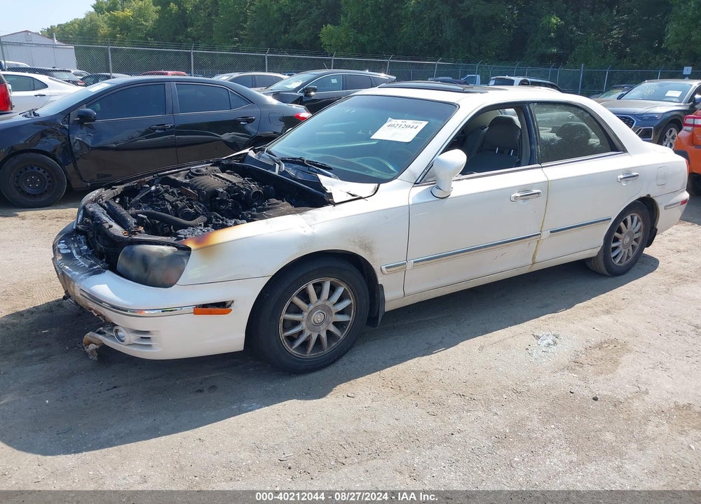 2004 HYUNDAI XG350 L VIN: KMHFU45E24A277092