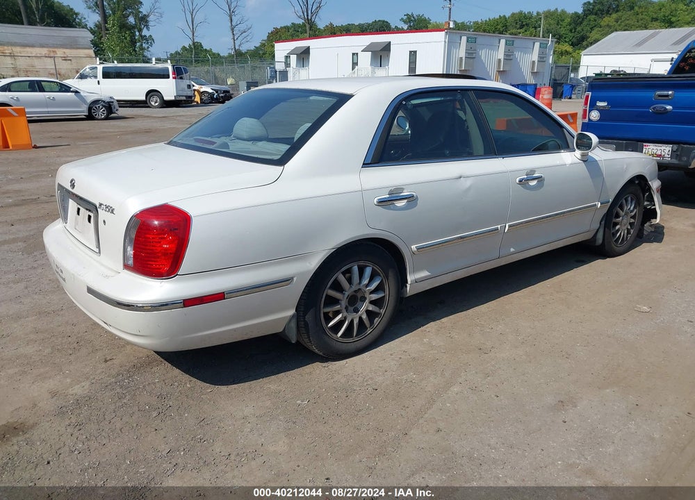 2004 HYUNDAI XG350 L VIN: KMHFU45E24A277092