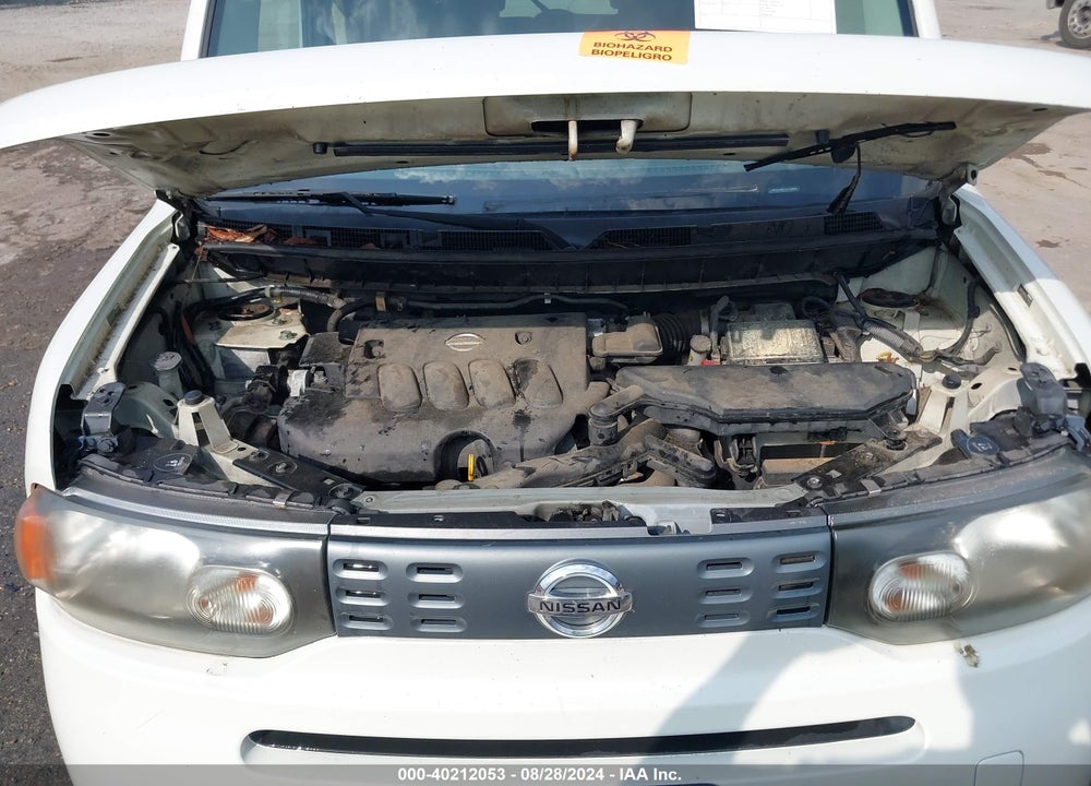 2009 NISSAN CUBE 1.8 VIN: JN8AZ28R79T116806