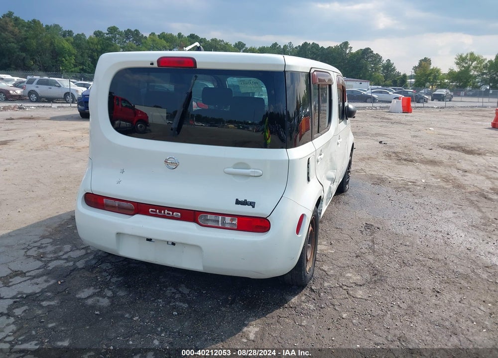 2009 NISSAN CUBE 1.8 VIN: JN8AZ28R79T116806