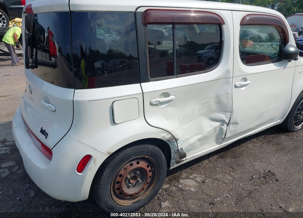 2009 NISSAN CUBE 1.8 VIN: JN8AZ28R79T116806