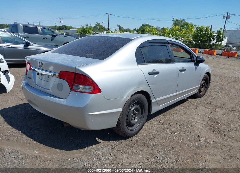2009 HONDA CIVIC VP VIN: 2HGFA16309H507327