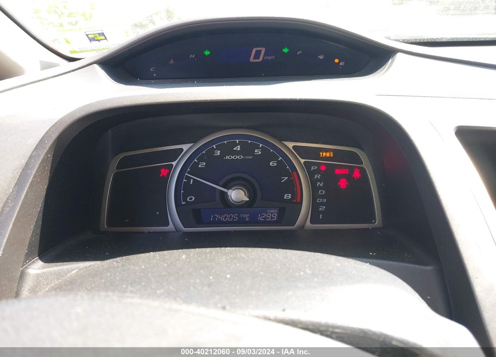 2009 HONDA CIVIC VP VIN: 2HGFA16309H507327