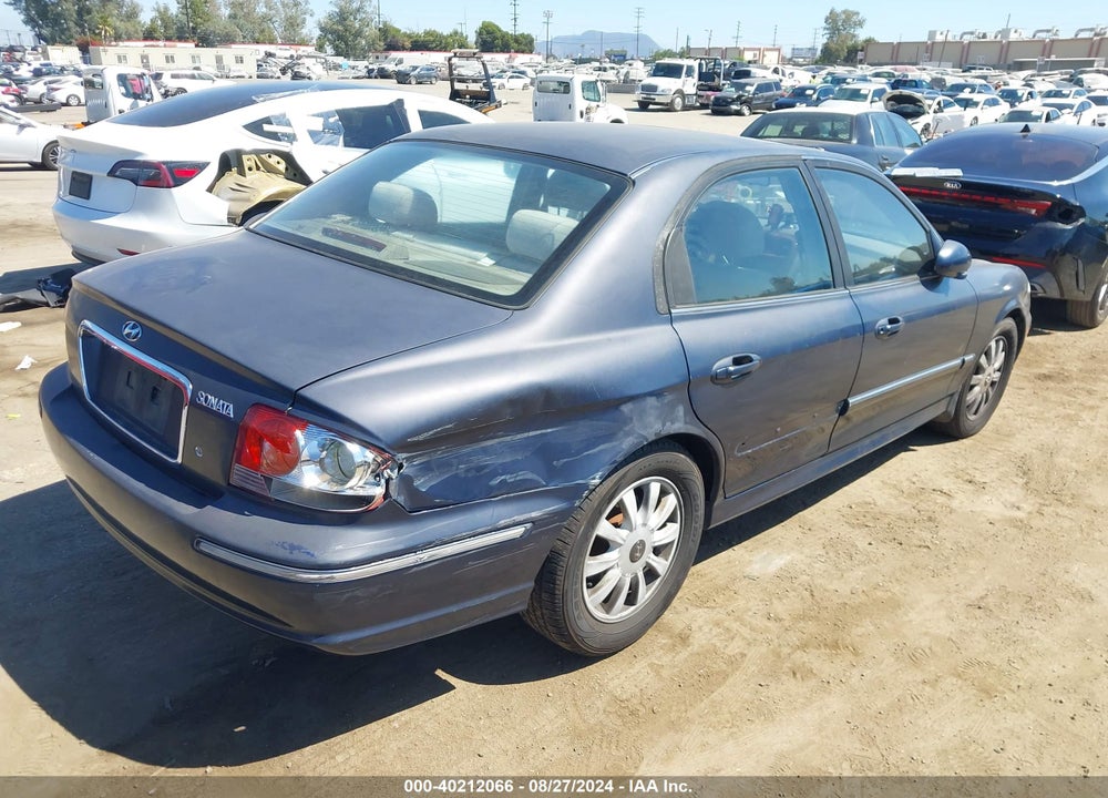 2005 HYUNDAI SONATA VIN: KMHWF35H65A142648