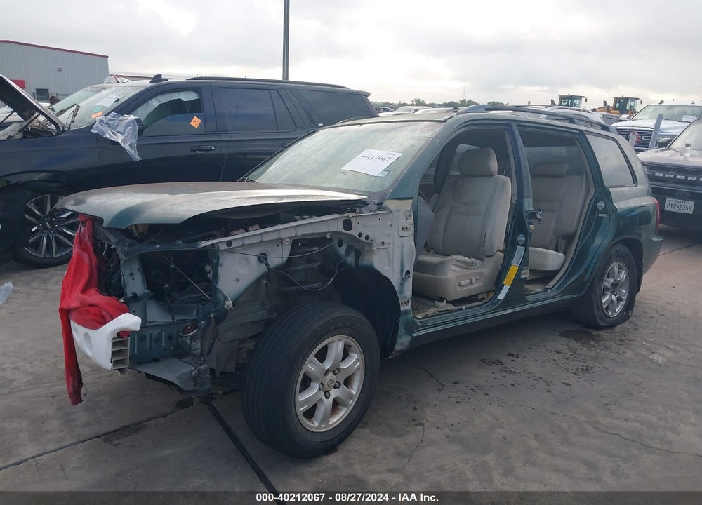 2002 TOYOTA HIGHLANDER V6 VIN: JTEGF21A520069913