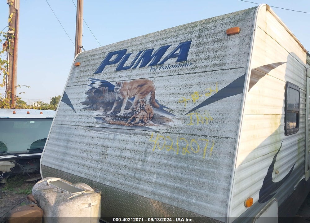 2010 PALOMINO OTHER VIN: 4X4TPUA28AP024694