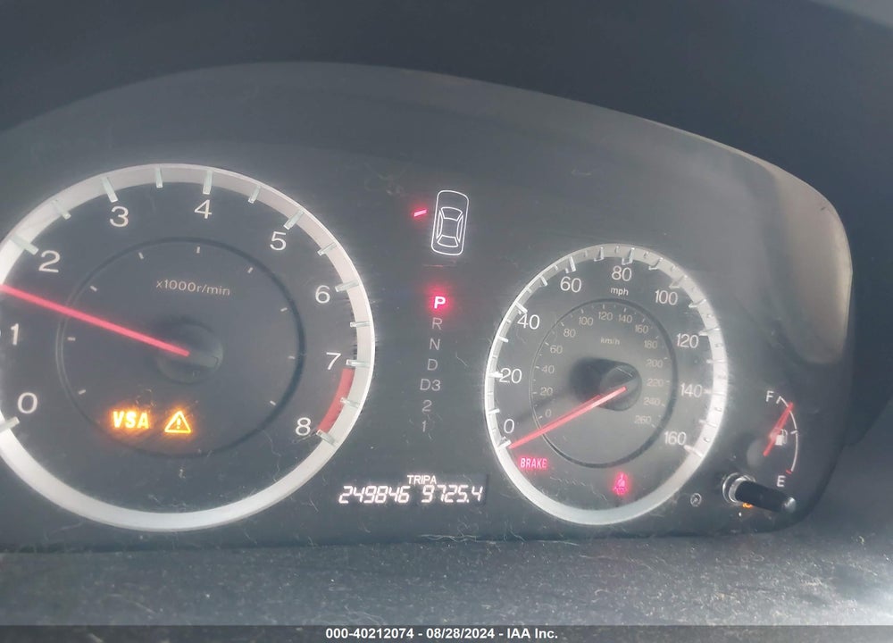 2010 HONDA ACCORD SDN 2.4 EX-L/EX-L VIN: 1HGCP2F81AA185996