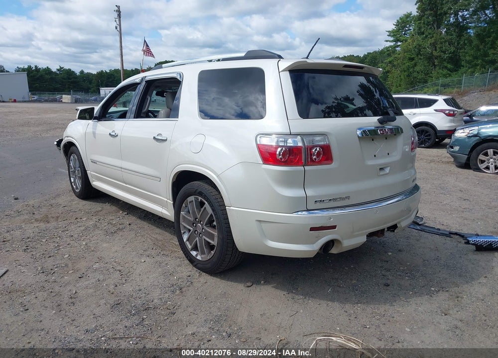 2012 GMC ACADIA DENALI VIN: 1GKKVTED3CJ324649