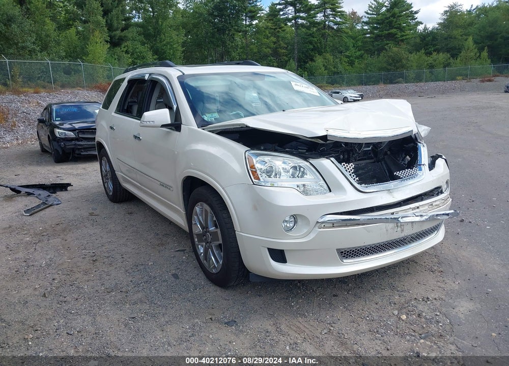 2012 GMC ACADIA DENALI VIN: 1GKKVTED3CJ324649