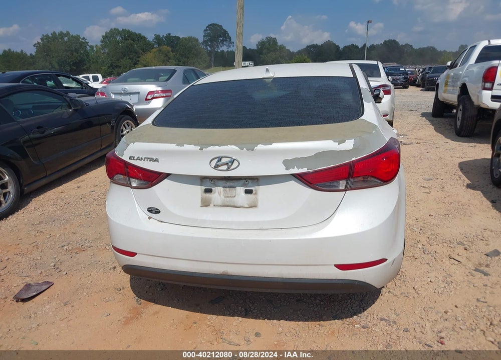 2015 HYUNDAI ELANTRA SE VIN: 5NPDH4AE0FH556915