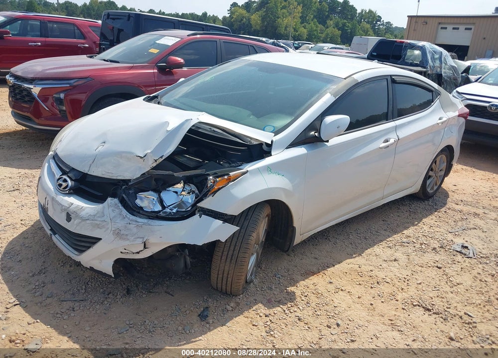 2015 HYUNDAI ELANTRA SE VIN: 5NPDH4AE0FH556915