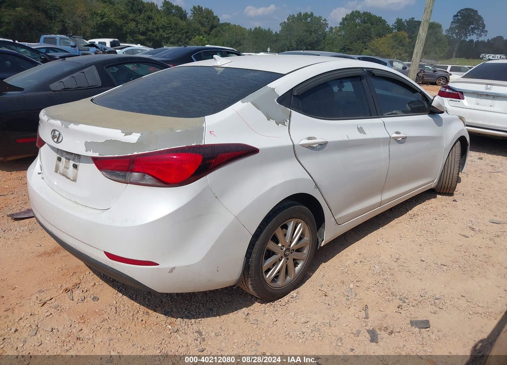 2015 HYUNDAI ELANTRA SE VIN: 5NPDH4AE0FH556915