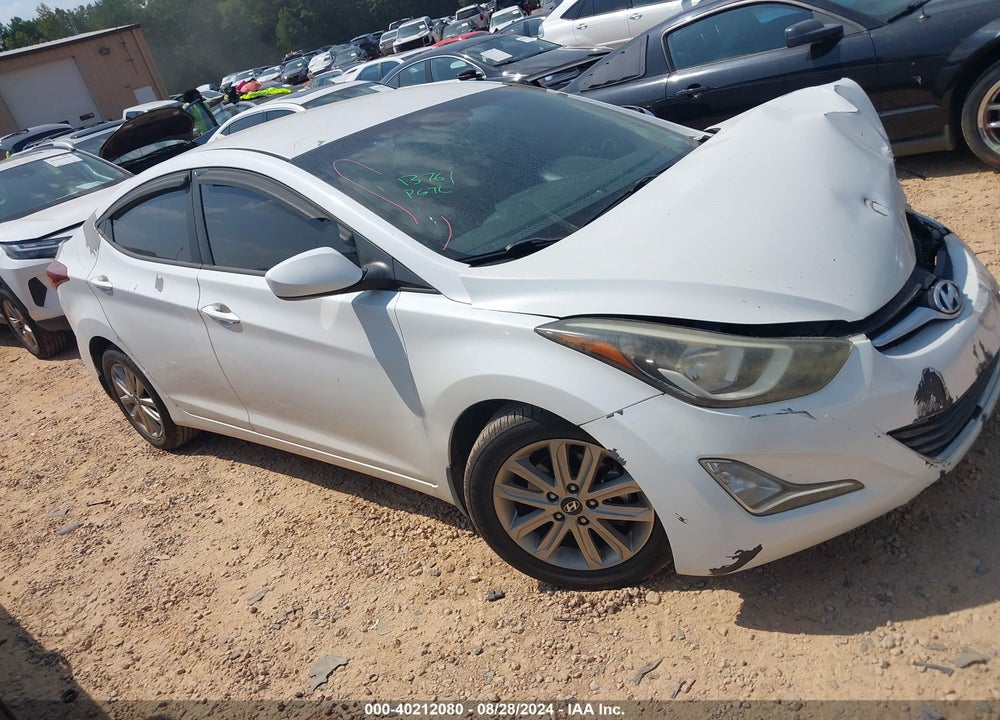 2015 HYUNDAI ELANTRA SE VIN: 5NPDH4AE0FH556915