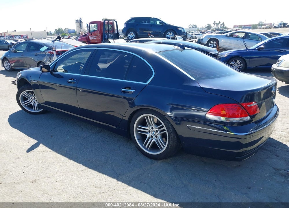 2007 BMW 760LI VIN: WBAHN03507DD98762