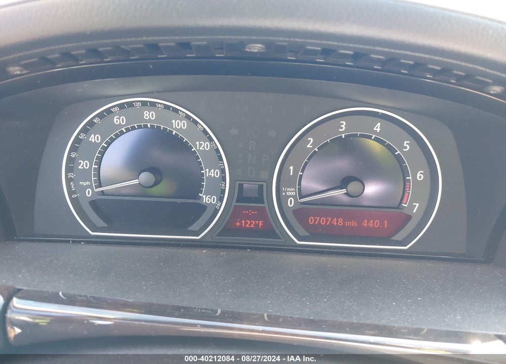 2007 BMW 760LI VIN: WBAHN03507DD98762
