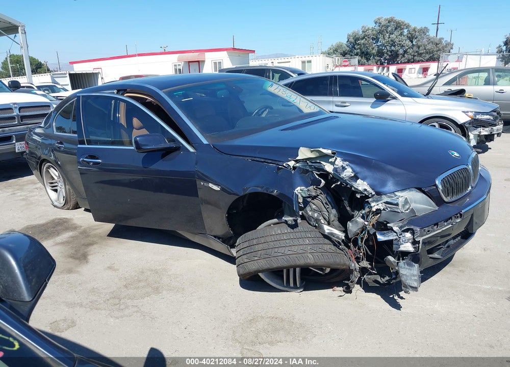 2007 BMW 760LI VIN: WBAHN03507DD98762