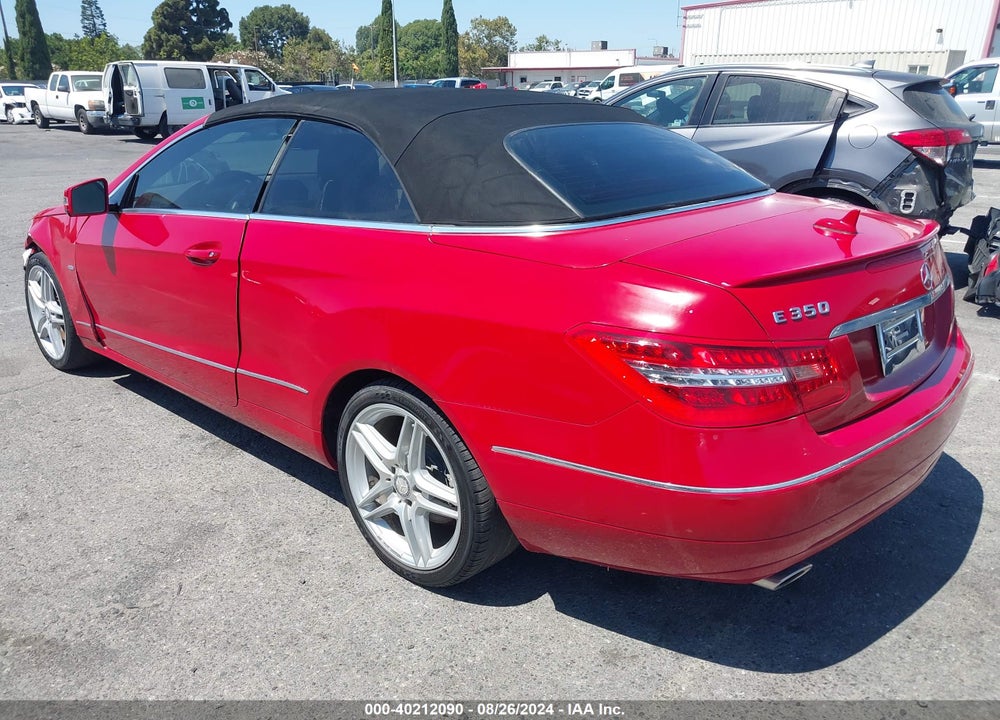 2012 MERCEDES-BENZ E 350 VIN: WDDKK5KF7CF154990