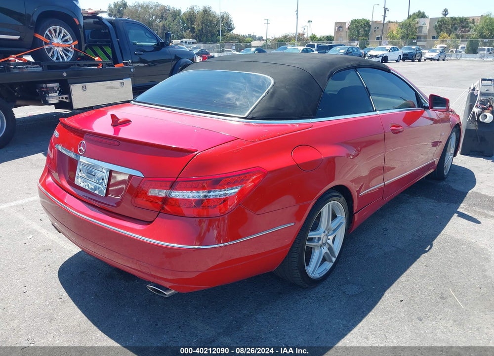 2012 MERCEDES-BENZ E 350 VIN: WDDKK5KF7CF154990