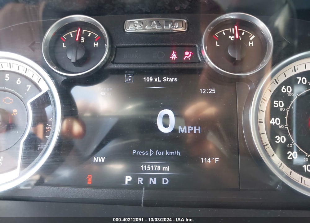 2017 RAM 1500 LONE STAR 4X2 5'7 BOX VIN: 1C6RR6LT2HS752313