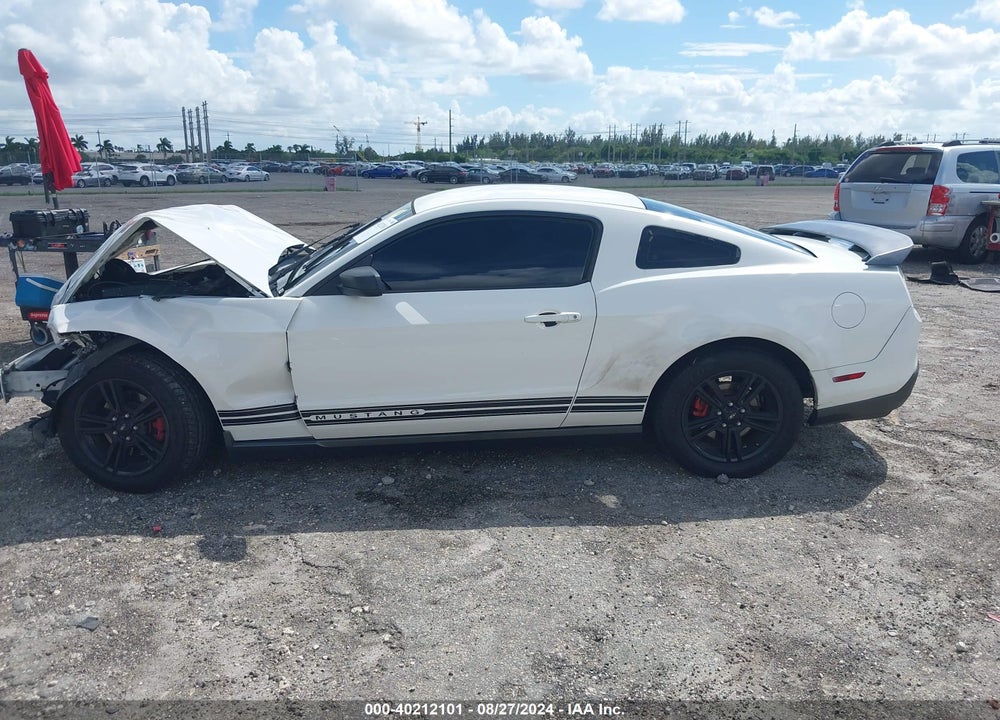 2012 FORD MUSTANG VIN: 1ZVBP8AM4C5277453