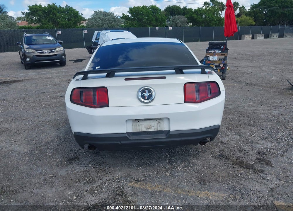 2012 FORD MUSTANG VIN: 1ZVBP8AM4C5277453