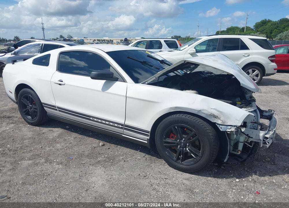 2012 FORD MUSTANG VIN: 1ZVBP8AM4C5277453