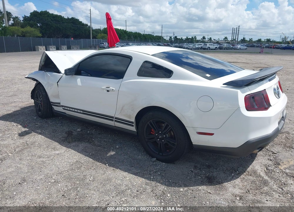 2012 FORD MUSTANG VIN: 1ZVBP8AM4C5277453