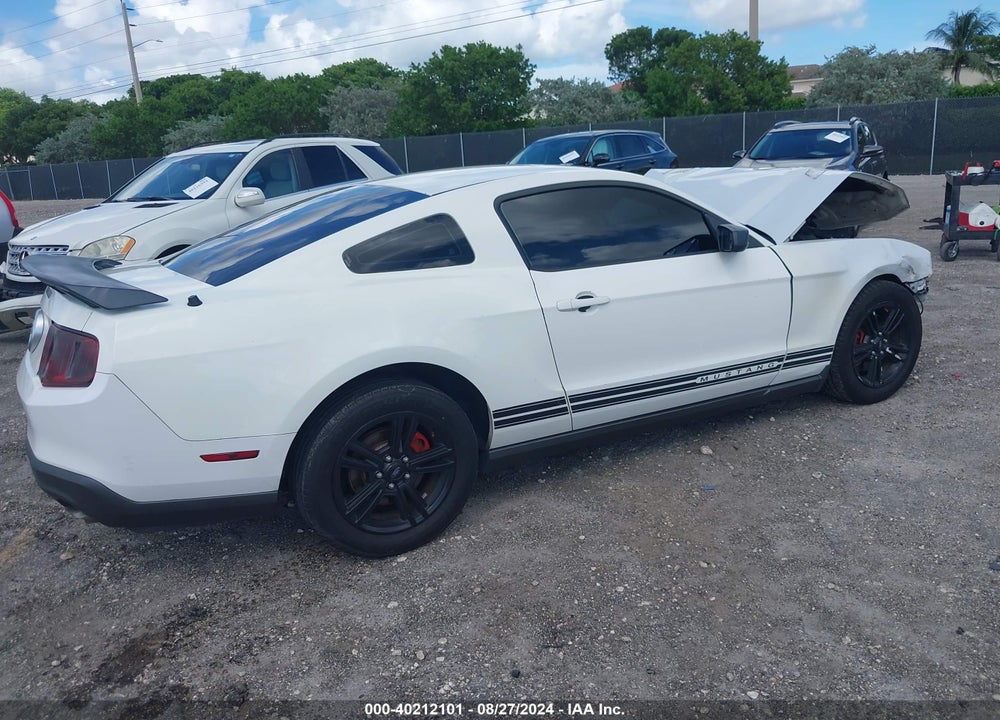 2012 FORD MUSTANG VIN: 1ZVBP8AM4C5277453