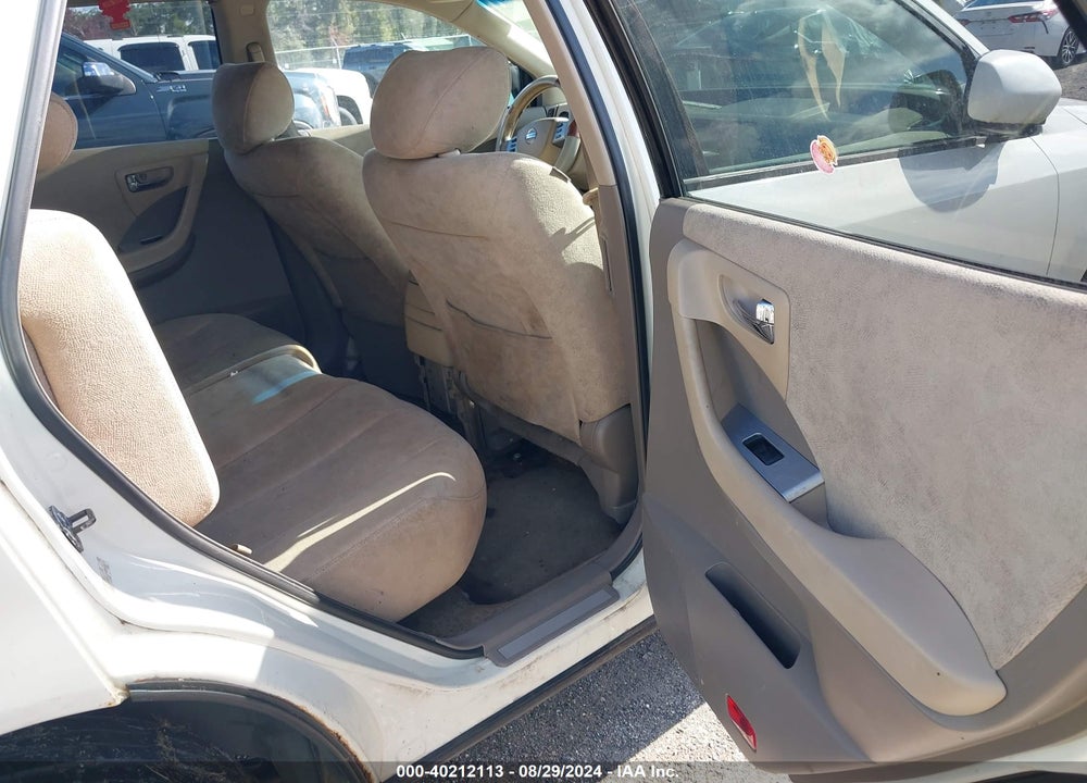 2007 NISSAN MURANO S VIN: JN8AZ08W57W618574