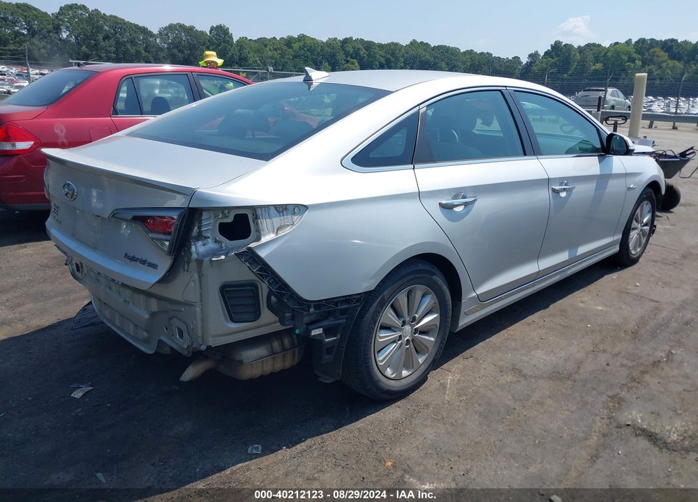 2016 HYUNDAI SONATA HYBRID SE VIN: KMHE24L11GA039286