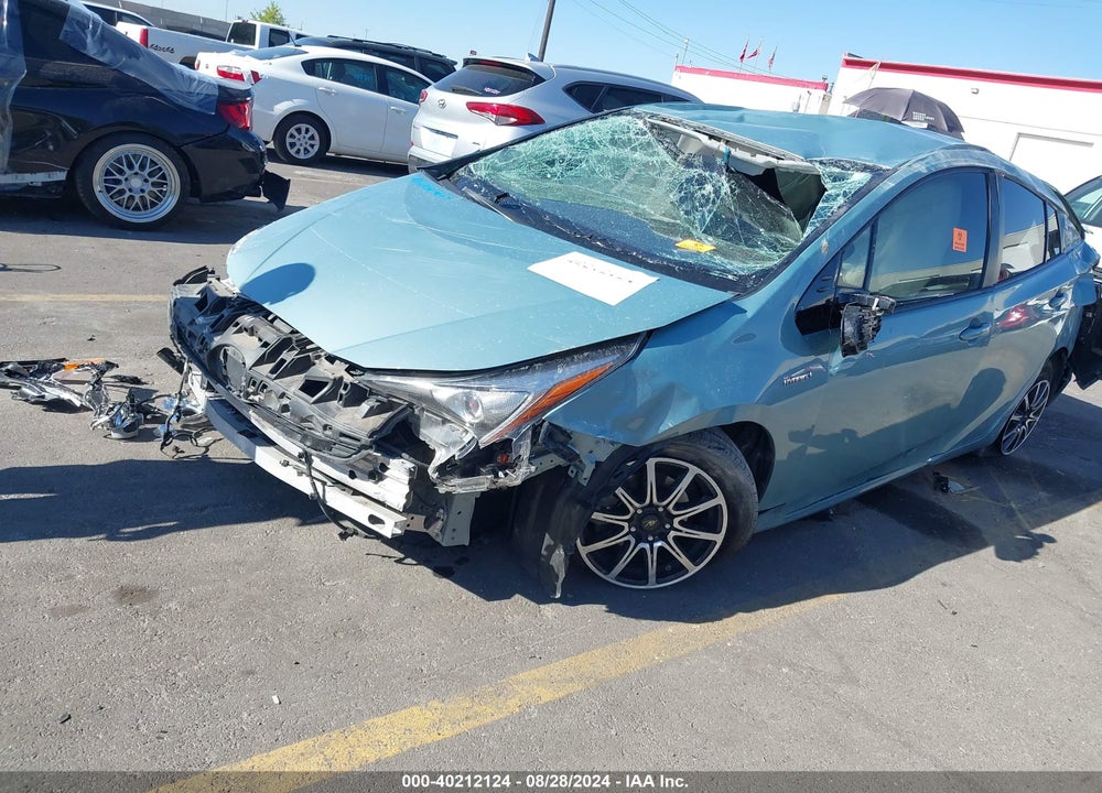 2018 TOYOTA PRIUS THREE VIN: JTDKARFU7J3057283